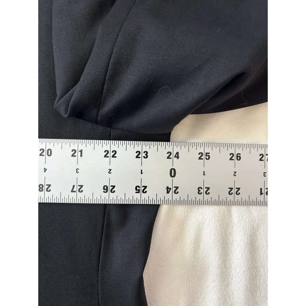 mens black Calvin Klein blazer jacket‎ sport suit coat all season wool 44 S